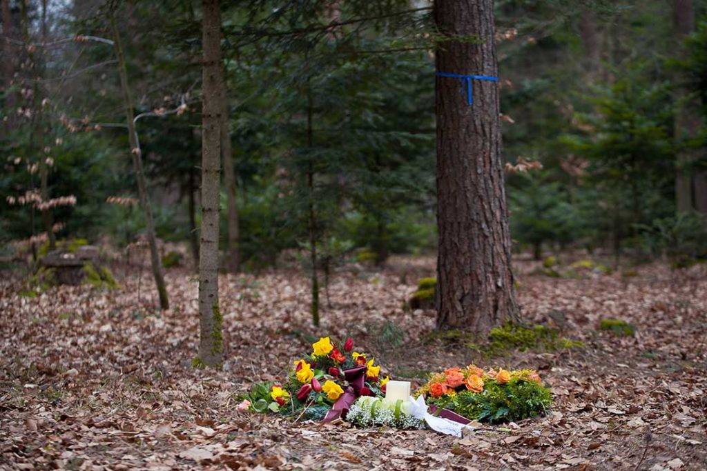 Woodland burial