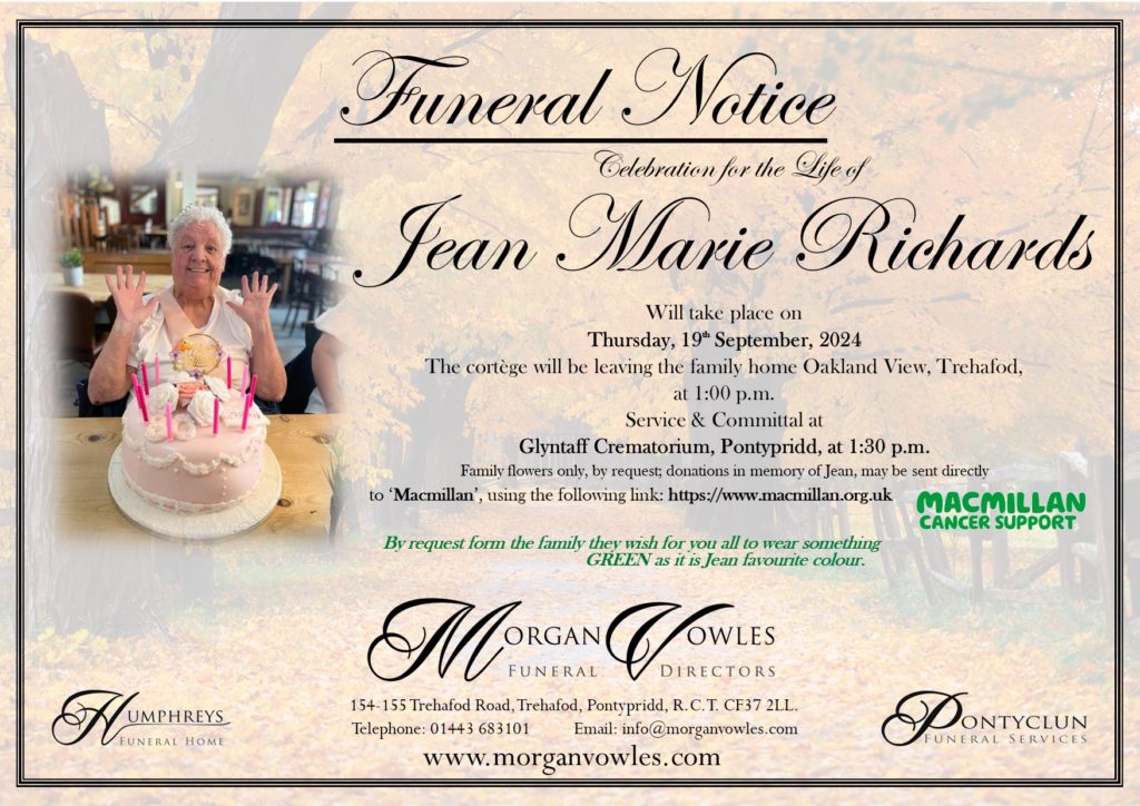 Funeral Notice