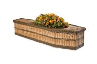 Wicker casket